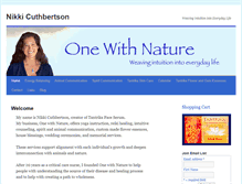 Tablet Screenshot of nikkicuthbertson.com